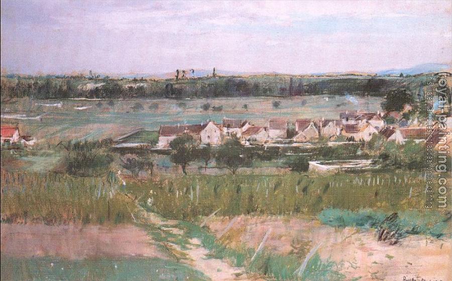Berthe Morisot : The Village at Maurecourt